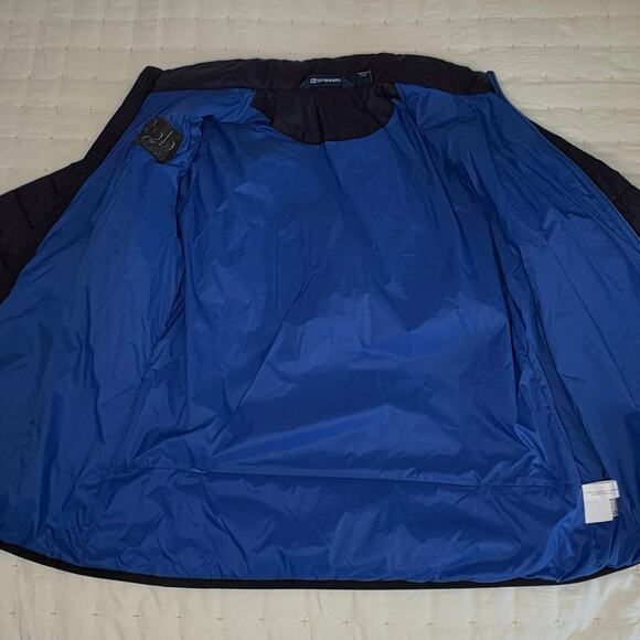 Cutter & Buck Rainier Packable Jacket Women's L | Navy Blue | w/ Corp Logo - Picture 6 of 16